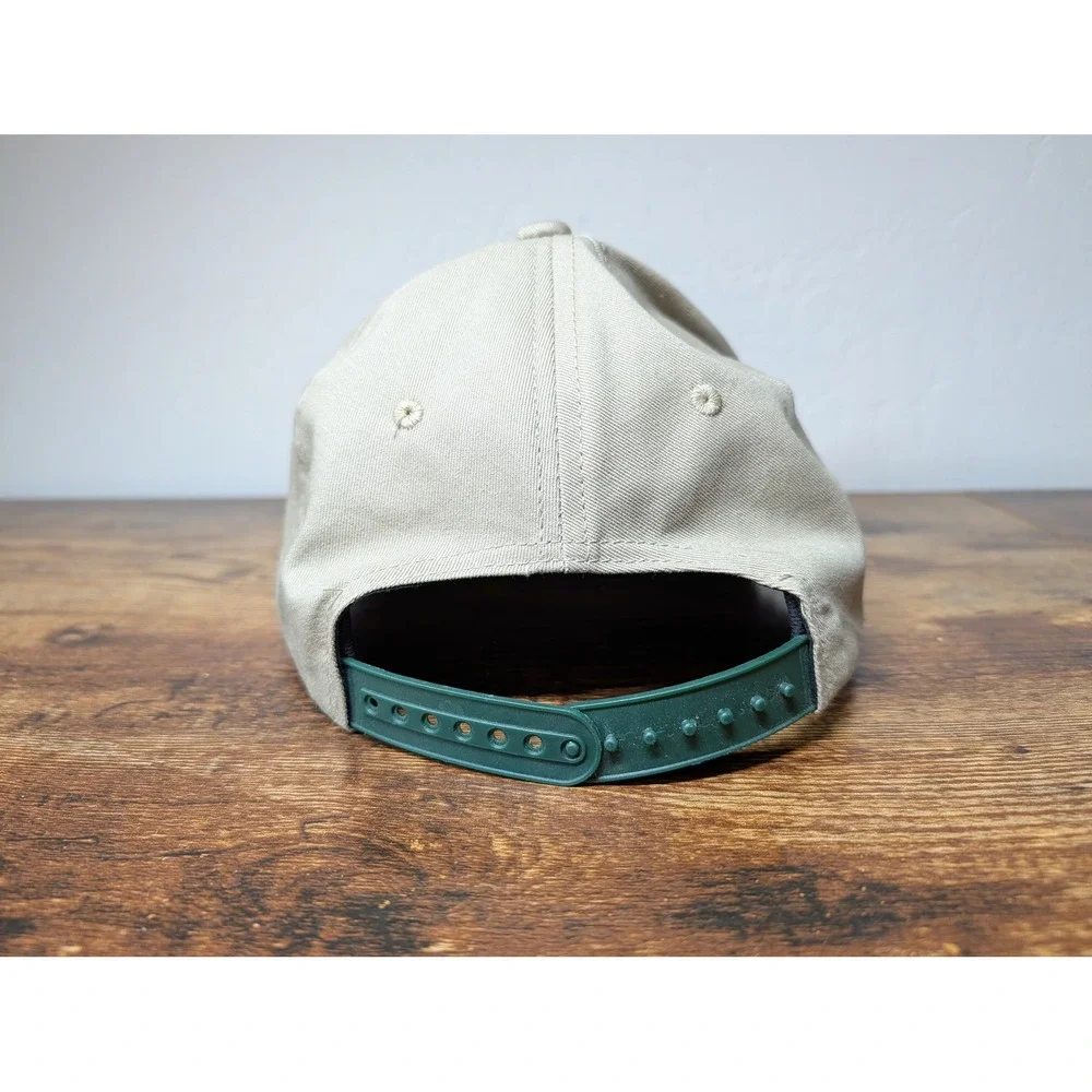 Outdoor Cap Duff Master Golf Hat Tan Khaki Snapback Rope Brim Baseball Cap OSFM